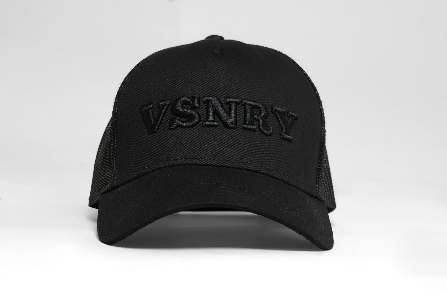 VSNRY Trucker Cap Black/Black